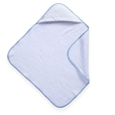 Over the Moon Hooded Towel - Blue