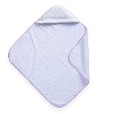 Over the Moon Hooded Towel - Pink