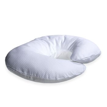 Coussin d'Allaitement Rêve en Coton - Blanc 5