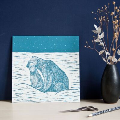 Cartel | osos polares
