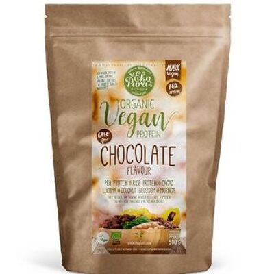 CHOCOLATE DE PROTEÍNA VEGANO