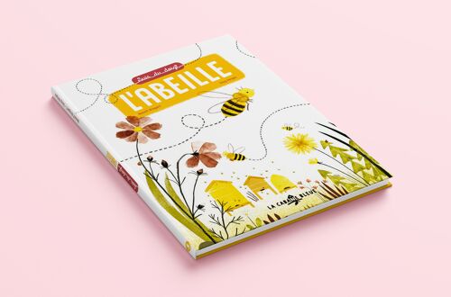 Livre pour enfants - Suis du doigt l'abeille
