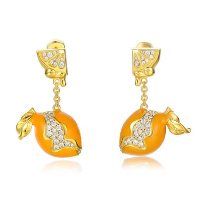 Pure Temptation Earrings 18Ct Gold Plate