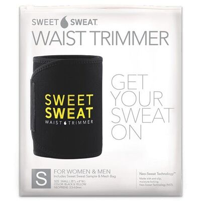 Original Sweet Sweat Waist Trimmer Gelb - Small