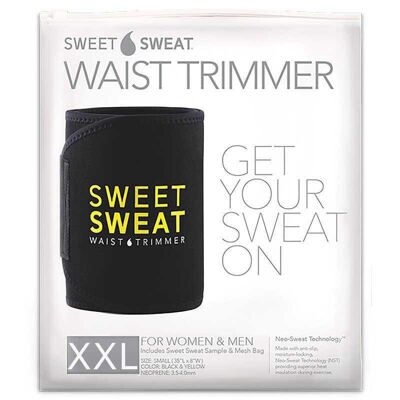Original Sweet Sweat Waist Trimmer Yellow - XXL