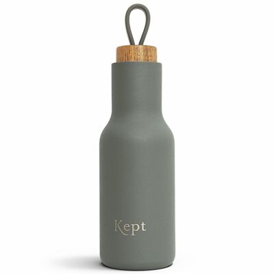 Kept Stainless Steel Vacuum Insulated Reusable Water Bottle – Slate - 600ml