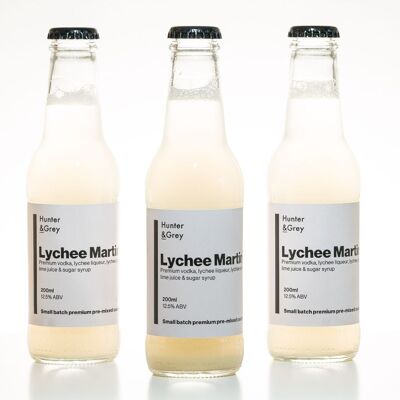Premium Lychee Martini - Bottiglie da 200ml