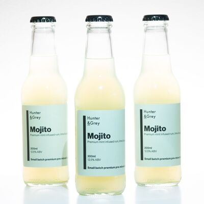 Mojito Premium en bouteille - Bouteilles de 200 ml