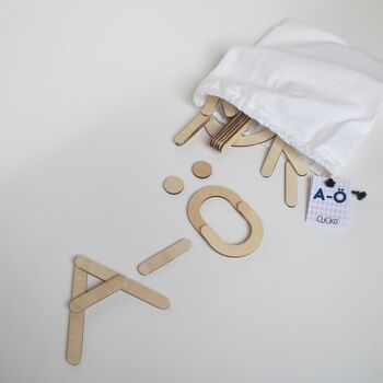 AZ - construisez tout l'alphabet en 79 parties 1