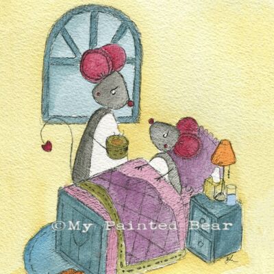 Rest and recover - Greeting Card