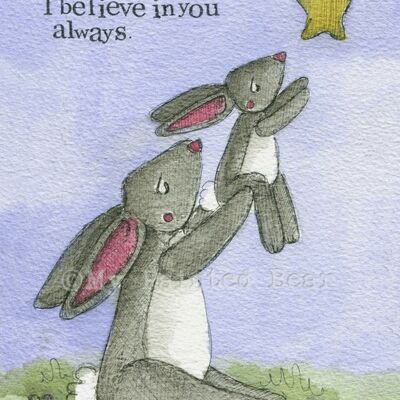 I believe in you - Greeting Card