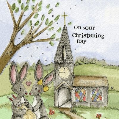 Christening  - Greeting Card