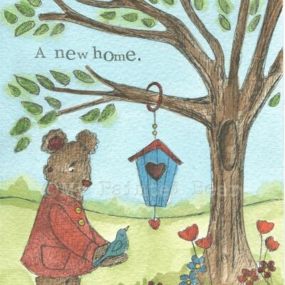 Happiness and love (New home)  - Greeting Card