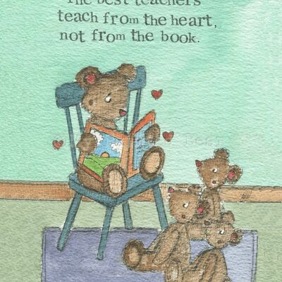 From the heart (Teacher Print)