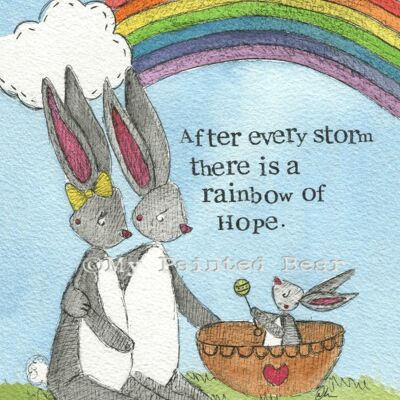 A rainbow of hope