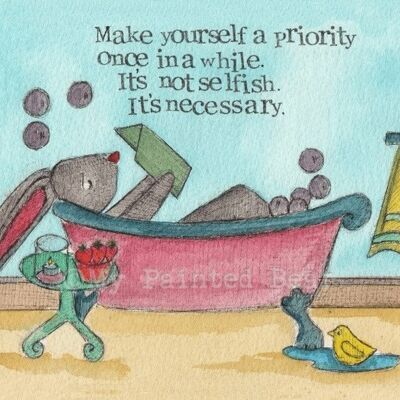 Make yourself a priority