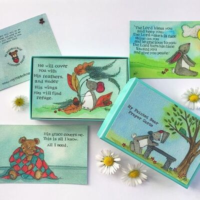 My Painted Bear - Prayer Cards -The Landscape collection
