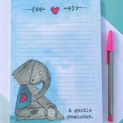 A gentle reminder - Printed Notepad