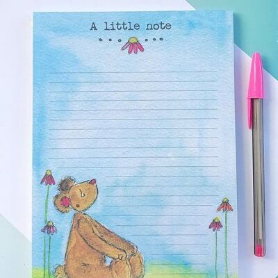 A little note - Printed Notepad