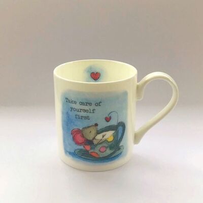 Take Care - My Painted Bear Mug