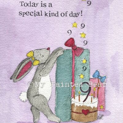 A special kind of day- Greeting Card