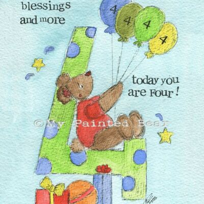 Blessings and more (Boys)- Greeting Card