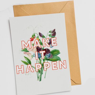 Make It Happen - Single Card