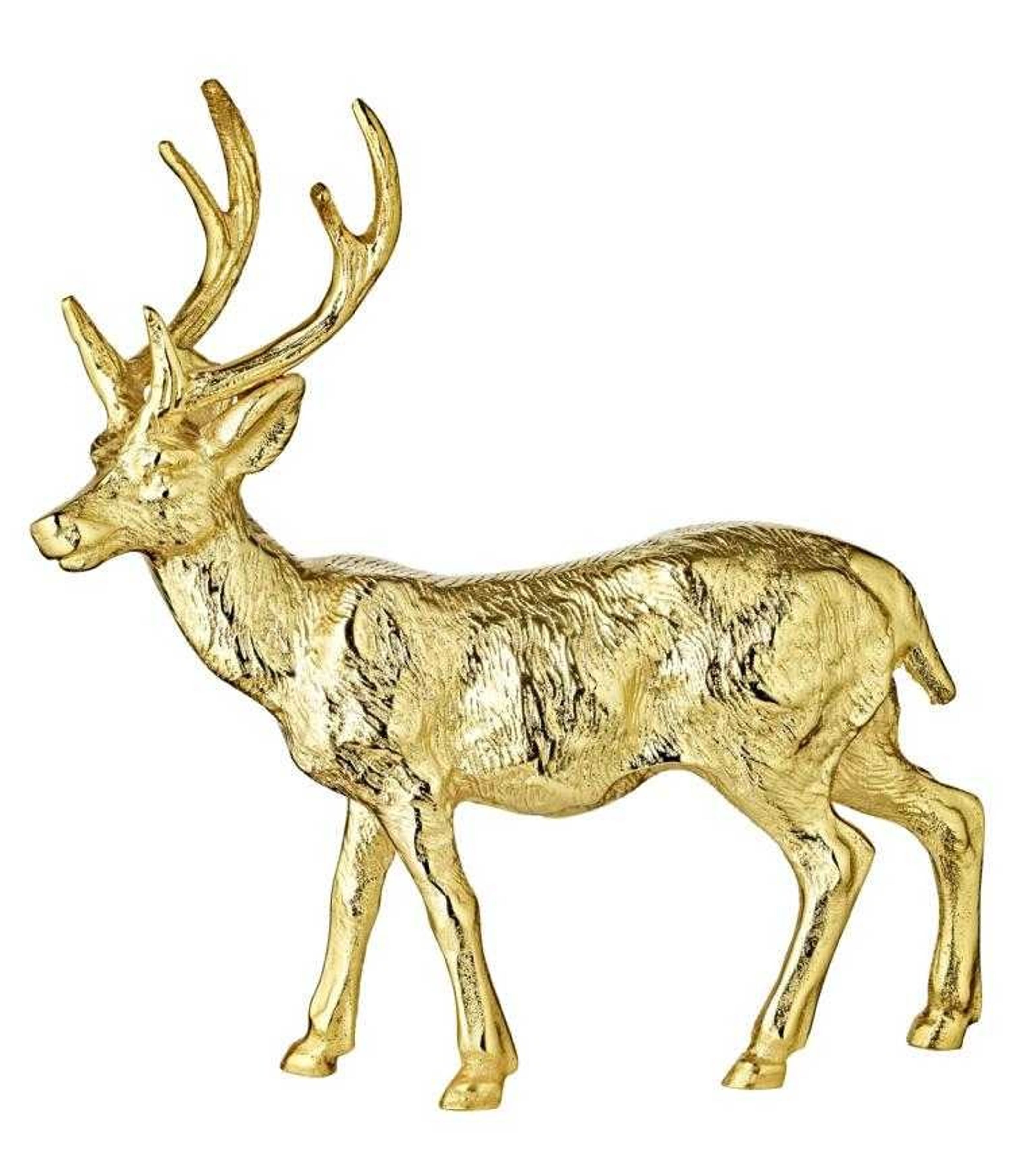 Animal Jewelrybox Figurine Collection Deer Fashion Home Ornement Résine  Cerf Bijoux Boîte De Rangement Ornements Mignons
