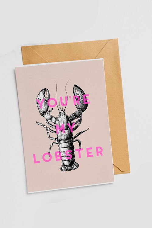 You're My Lobster - Single Card