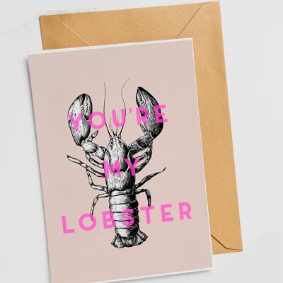 You're My Lobster - Single Card