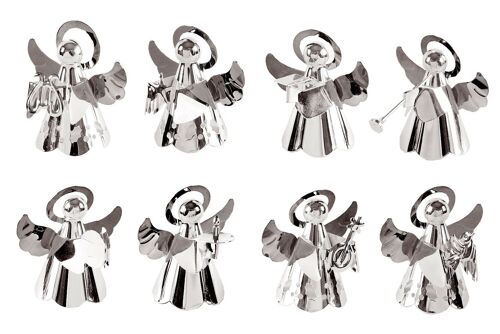 8 Engel mit Instrumenten
