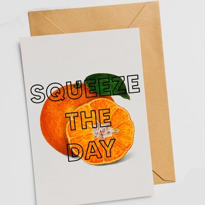 Squeeze The Day - Tarjeta única