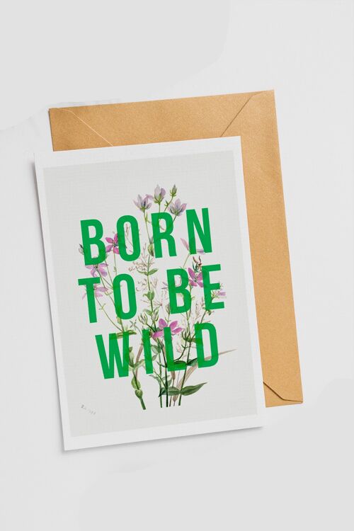 Born To Be Wild - Single Card