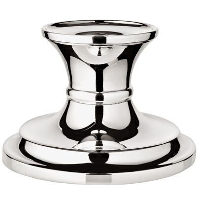 Candlestick Fiona for stick candles, height 6 cm, noble silver-plated, tarnish-resistant