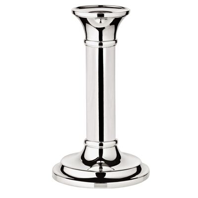 Candlestick Fiona for stick candles, height 15 cm, silver-plated, tarnish-resistant