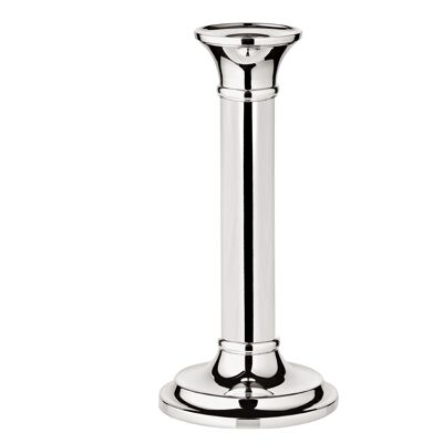 Candlestick Fiona for stick candles, height 18 cm, noble silver-plated, tarnish-resistant