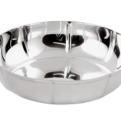 Bowl, decorative bowl, serving bowl, Chippendale, silver-plated, diameter 20 cm
