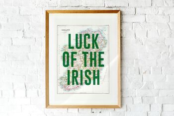 Chance des Irlandais | Irlande - A4 2