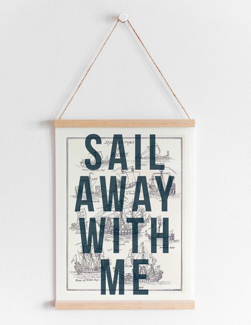 Sail Away With Me - A4