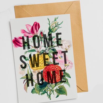 Zuhause Süßes Zuhause | Karte - Einzelkarte