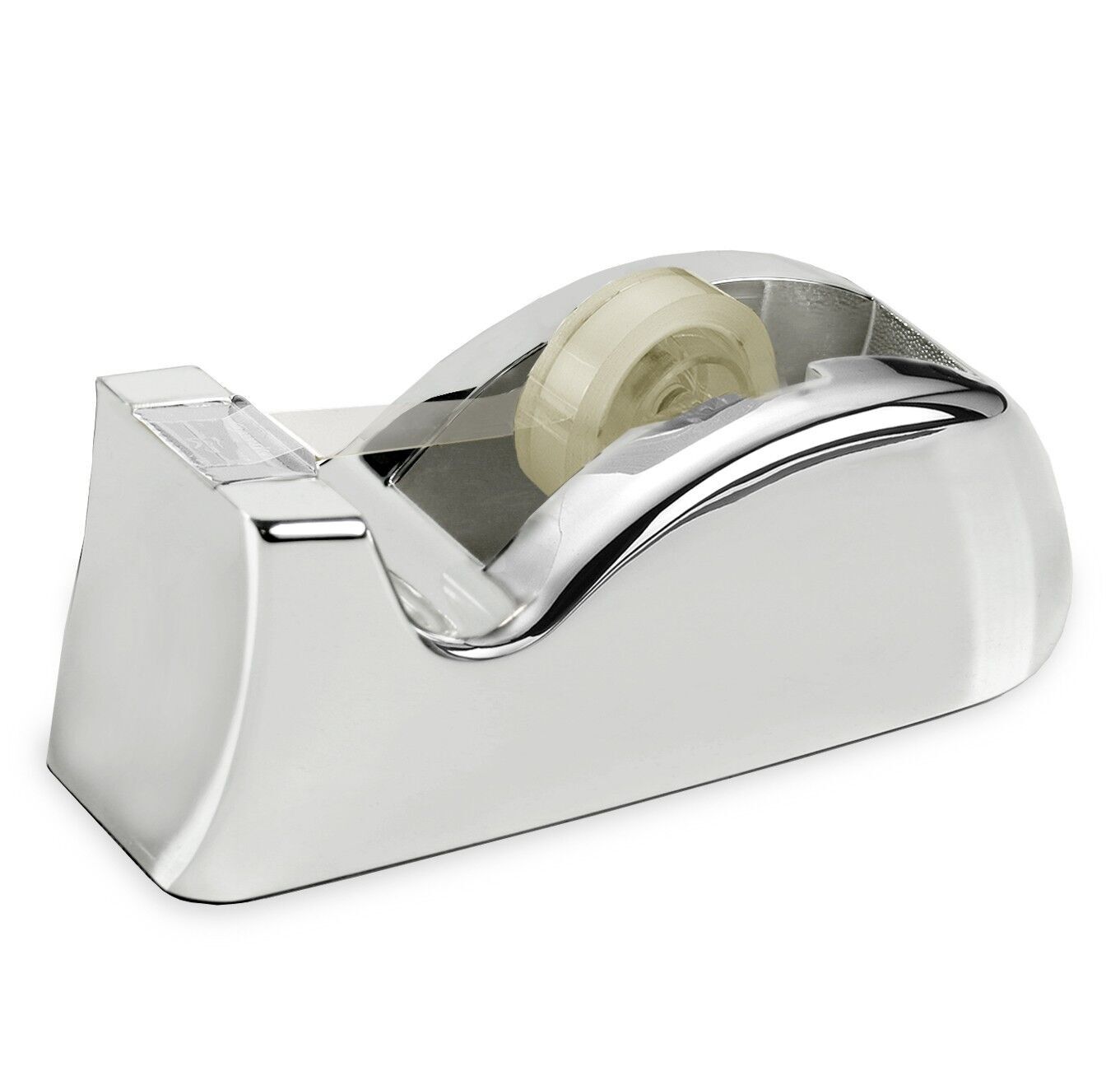 Tesa-Abroller, Tischabroller Talli, edel versilbert, anlaufgeschützt, Länge 13 cm