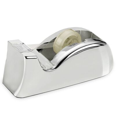 Tape dispenser, Talli table dispenser, noble silver-plated, tarnish-resistant, length 13 cm