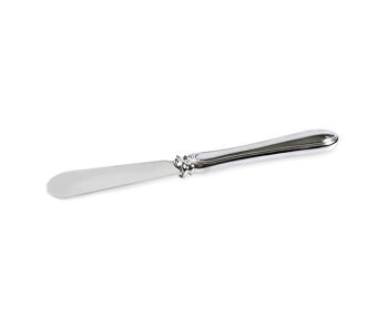 Fil de couteau à beurre, design classique, élégamment argenté, longueur 15 cm 2