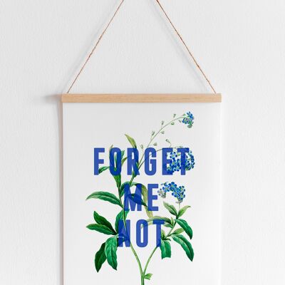 Forget Me Not - A4