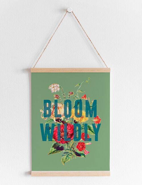 Bloom Wildly - A4