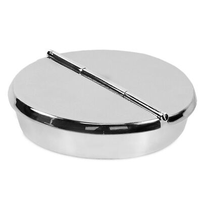 Folding ashtray Ashburn, heavy silver plated, diameter 16 cm, 4 storage trays