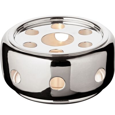 Sheffield warmer, silver-plated, diameter 14 cm, height 7 cm