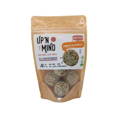 Energy Balls Bio - APRICOT & ACEROLA - Pack of 5pc