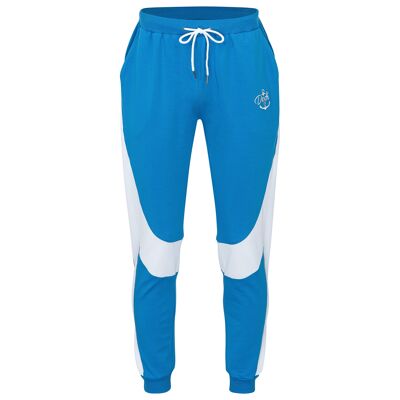 Pantaloni della tuta classici Dock13 / pantaloni per il tempo libero con tasche "Husum" azzurro