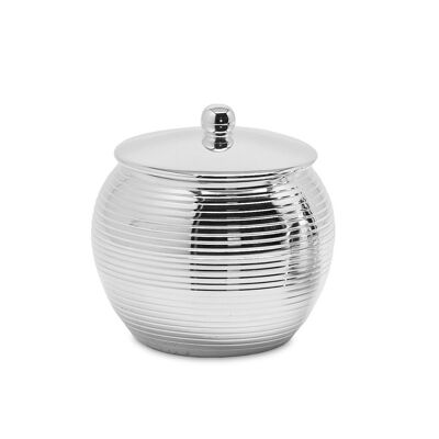 Ashford sugar bowl, silver-plated, diameter 7 cm, height 8 cm, capacity 0.16 l